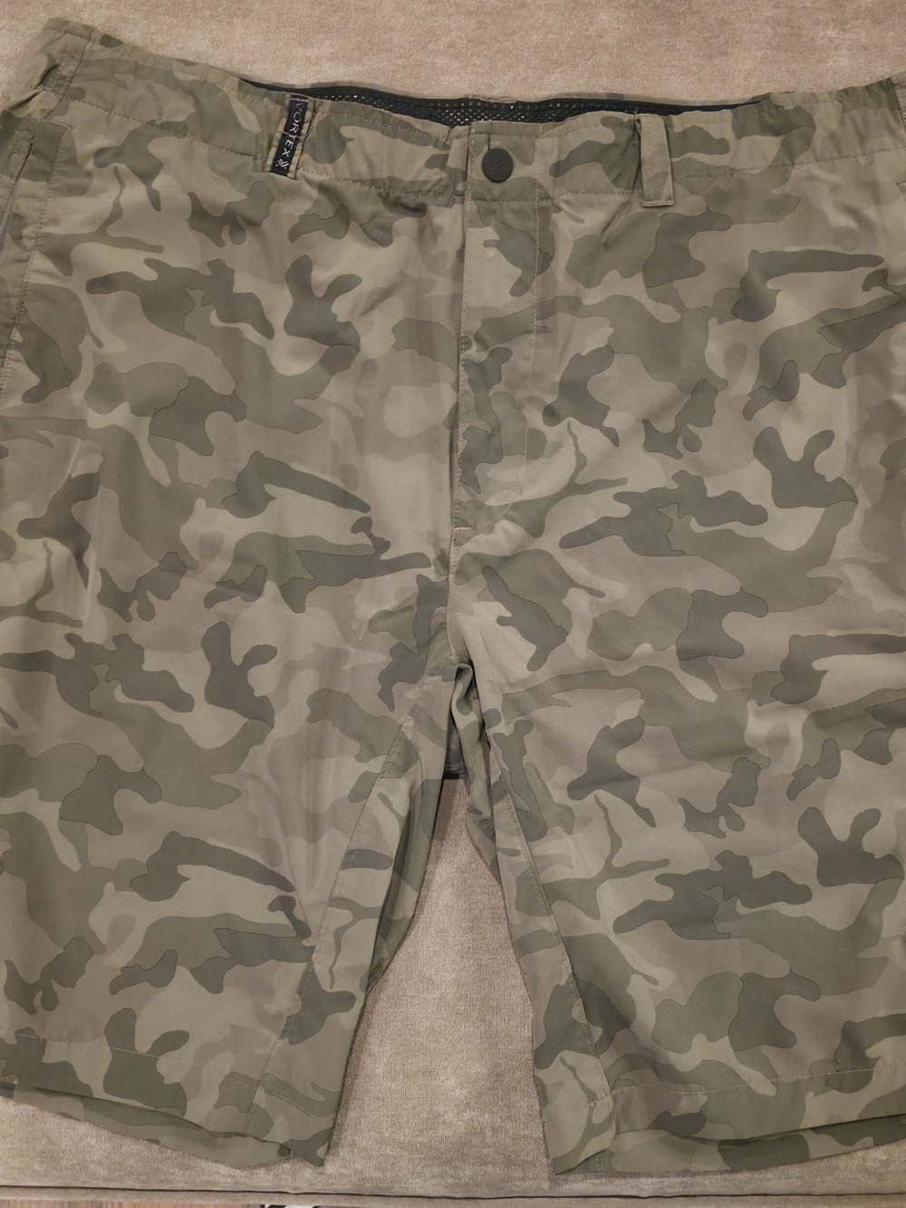 Vortex Optics Range Shorts - Men's Camo Print Shorts - Olive Green